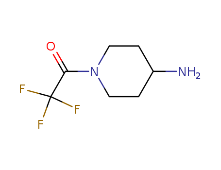 4-Piperidinamine, 1-(trifluoroacetyl)- (9CI)
