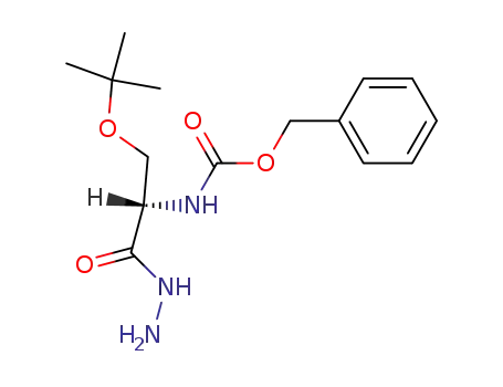 Molecular Structure of 17083-21-5 (Z-SER(TBU)-NHNH2)