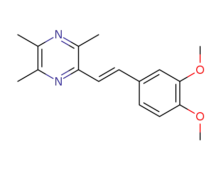 (E)-2-(3,4-dimethoxylstyryl)-3,5,6-trimethylpyrazine