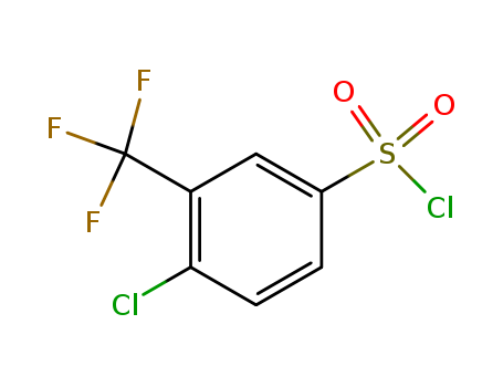 4-Chloro-3-trifluoromethylbenzenesulfonylchloride cas no. 32333-53-2 97%