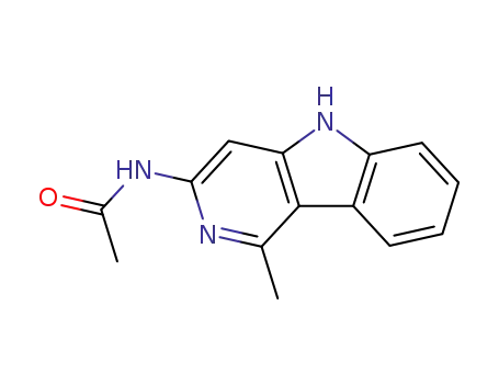 Acetamide, N-(1-methyl-5H-pyrido(4,3-b)indol-3-yl)-