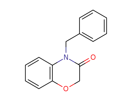 Molecular Structure of 63208-65-1 (2H-1,4-Benzoxazin-3(4H)-one, 4-(phenylmethyl)-)