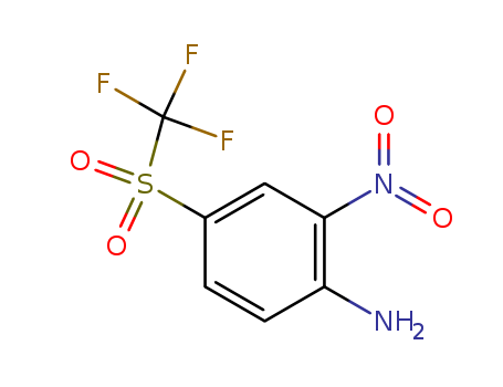 2-NITRO-4-(TRIFLUOROMETHYLSULFONYL)ANILINE