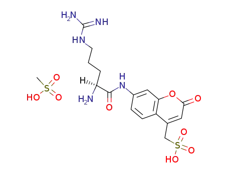 7-L-arginylcoumarinylamido-4-methanesulfonic acid methanesulfonic acid salt