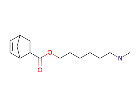 6-(N,N-dimethylamino)hexyl bicyclo[2.2.1]hept-5-ene-2-carboxylate
