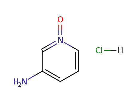 Molecular Structure of 65600-69-3 (3-aminopyridine N-oxide hydrochloride)