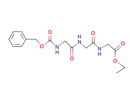 Molecular Structure of 2503-35-7 (ethyl N-[(benzyloxy)carbonyl]glycylglycylglycinate)