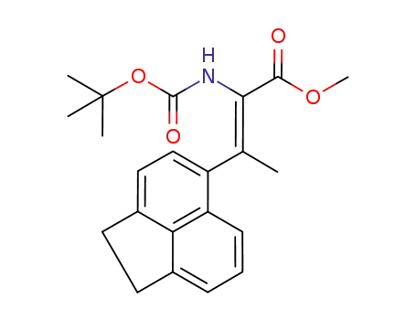 methyl (Z)-2-(tert-butoxycarbonylamino)-3-(1,2-dihydroacenaphthylen-5-yl)but-2-enoate