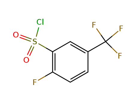 2-FLUORO-5- (트리 플루오로 메틸) 벤질 설 포닐 클로라이드