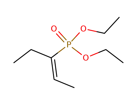 Phosphonic acid, (1-ethyl-1-propenyl)-, diethyl ester, (Z)-