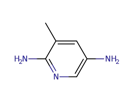 Molecular Structure of 106070-58-0 (2,5-DIAMINO-3-PICOLINE,)