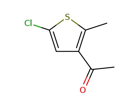 Molecular Structure of 98550-85-7 (1-(5-Chloro-2-methylthiophen-3-yl)ethanone)