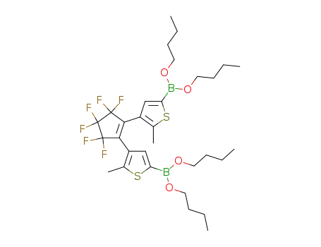 1,2-bis(5'-dibutoxyboryl-2'-methylthien-3'-yl)perfluorocyclopentene