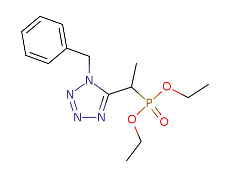[1-(1-Benzyl-1H-tetrazol-5-yl)-ethyl]-phosphonic acid diethyl ester