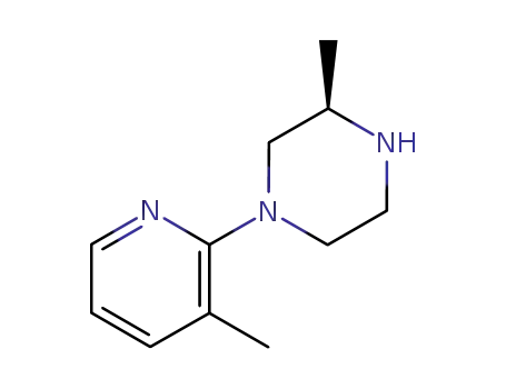 피페라진, 3-메틸-1-(3-메틸-2-피리디닐)-, (3R)-(9CI)
