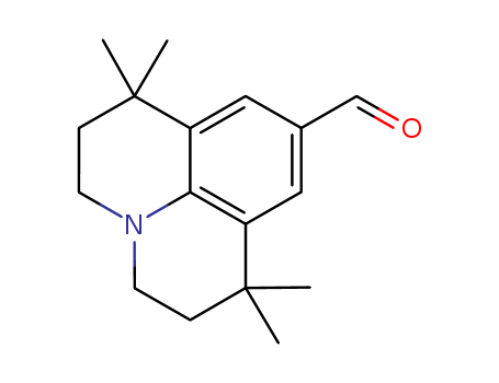 1,1,7,7-Tetramethyl-2,3,6,7-tetrahydro-1H,5H-pyrido[3,2,1-ij]quinoline-9-carbaldehyde 216978-79-9