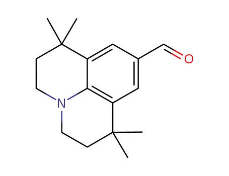 Molecular Structure of 216978-79-9 (1,1,7,7-Tetramethyljulolidine-9-carboxaldehyde)