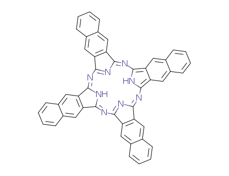 Molecular Structure of 23627-89-6 (2,3-NAPHTHALOCYANINE)