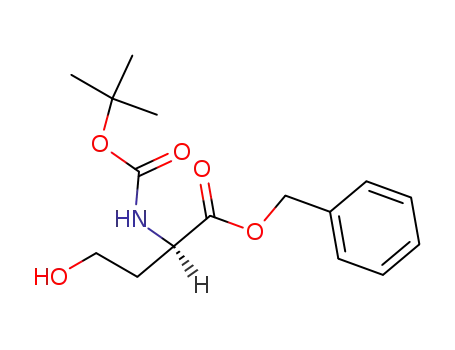 Molecular Structure of 133645-53-1 (BOC-D-HOMOSER-OBZL)