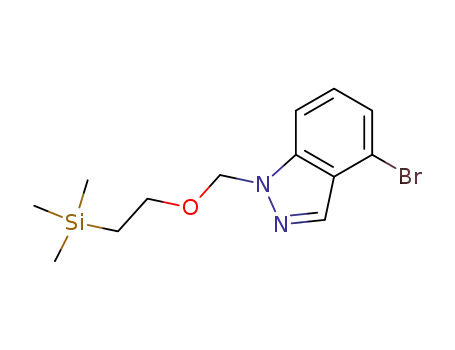 1H-Indazole, 4-bromo-1-[[2-(trimethylsilyl)ethoxy]methyl]-
