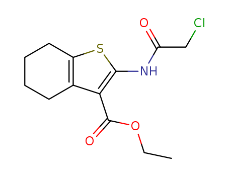 ETHYL 2-[(2-CHLOROACETYL)AMINO]-4,5,6,7-TETRAHYDRO-1-BENZOTHIOPHENE-3-CARBOXYLATE