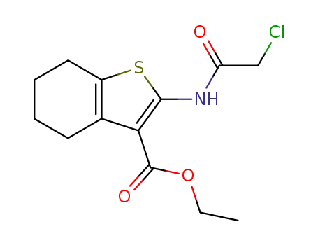 Ethyl 2-(2-chloroacetamido)-4,5,6,7-tetrahydrobenzo[b]thiophene-3-carboxylate