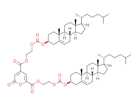 bis-(2-{[(cholest-5-en-3-yloxy)carbonyl]oxy}ethyl) 2-oxo-2H-pyran-4,6-dicarboxylate
