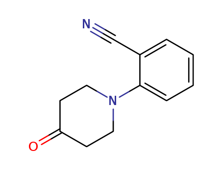Benzonitrile, 2-(4-oxo-1-piperidinyl)-