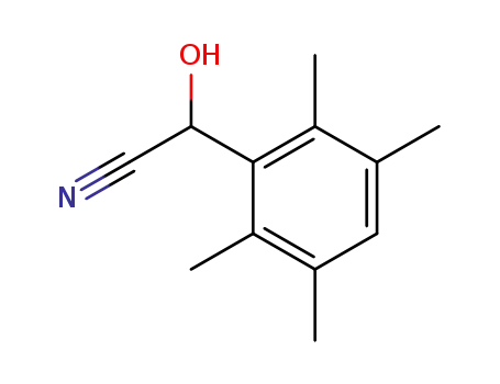 α(2.3.5.6-Tetramethylphenyl)-α-hydroxy-acetonitril