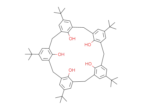 Molecular Structure of 81475-22-1 (4-Tert-butylcalix[5]arene)