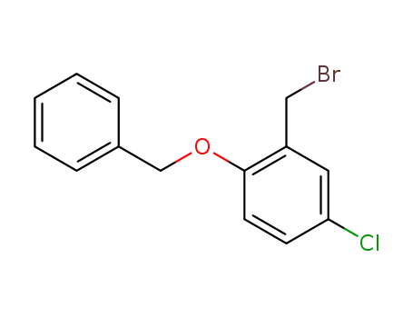 Benzene, 2-(bromomethyl)-4-chloro-1-(phenylmethoxy)-
