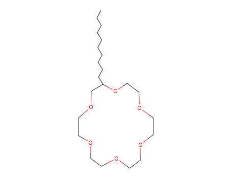 Molecular Structure of 60742-60-1 (2-DECYL-1,4,7,10,13,16-HEXAOXACYCLO-OCTADECANE)