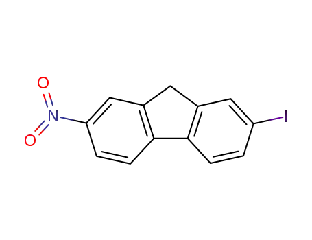 Molecular Structure of 23055-47-2 (2-IODO-7-NITROFLUORENE)