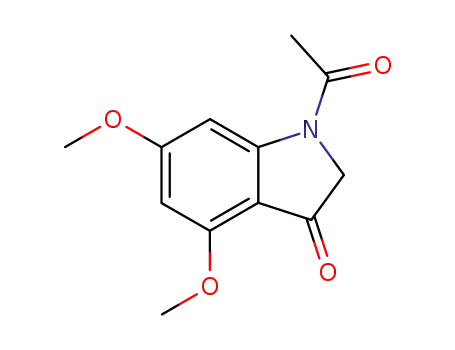 3H-Indol-3-one, 1-acetyl-1,2-dihydro-4,6-dimethoxy-