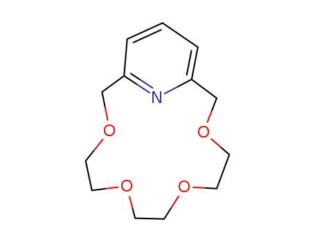 Molecular Structure of 77877-86-2 (Pyridyl-15-crown-5)