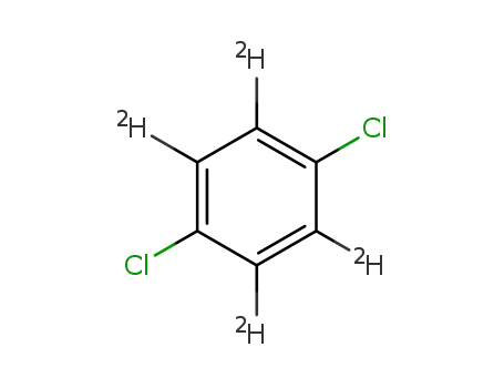 Molecular Structure of 3855-82-1 (1,4-DICHLOROBENZENE-D4)
