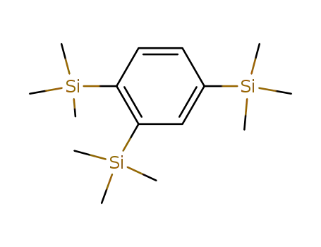 Molecular Structure of 17864-15-2 ([2,5-Bis(trimethylsilyl)phenyl](trimethyl)silane)
