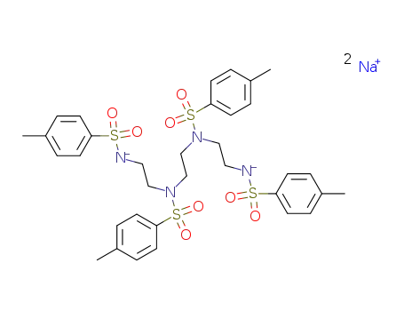 disodium 1,4,7,10-tetrakis(p-tolylsulfonyl)-1,4,7,10-tetraazadecane-N,N'''-diide
