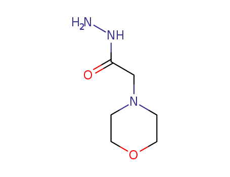 Molecular Structure of 770-17-2 (2-morpholin-4-ylacetohydrazide)
