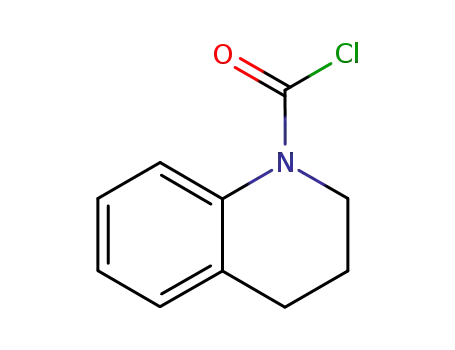 Molecular Structure of 2616-50-4 (1(2H)-Quinolinecarbonyl chloride, 3,4-dihydro-)