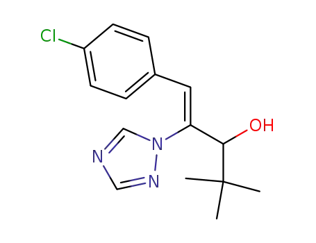 1H-1,2,4-Triazole-1-ethanol, beta-((4-chlorophenyl)methylene)-alpha-(1,1-dimethylethyl)-, (Z)-