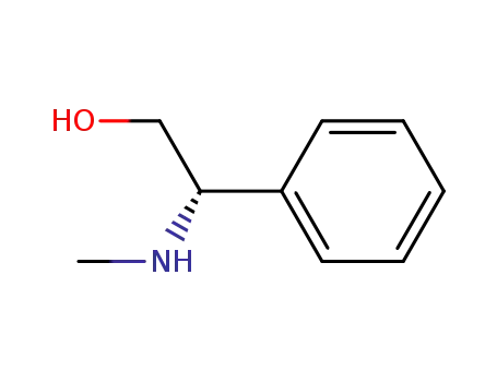Molecular Structure of 143394-39-2 ((S)-2-(METHYLAMINO)-2-PHENYLETHANOL)