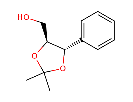 1,3-Dioxolane-4-methanol, 2,2-dimethyl-5-phenyl-, (4S,5S)-