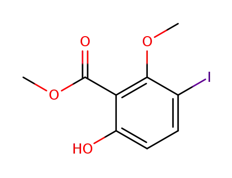 6-hydroxy-3-iodo-2-methoxybenzoic acid methyl ester