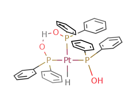 Pt((C<sub>6</sub>H<sub>5</sub>)2PO)((C<sub>6</sub>H<sub>5</sub>)2POH)2H