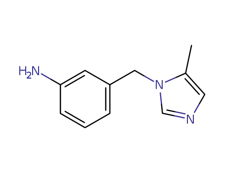 1-(3-aminophenyl)-1-(5-methyl-1H-imidazol-1-yl)methane