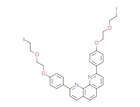 1,10-Phenanthroline, 2,9-bis[4-[2-(2-iodoethoxy)ethoxy]phenyl]-