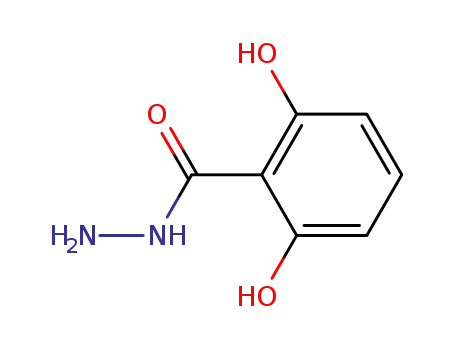 Molecular Structure of 90151-18-1 (2,6-dihydroxy benzohydrazide)