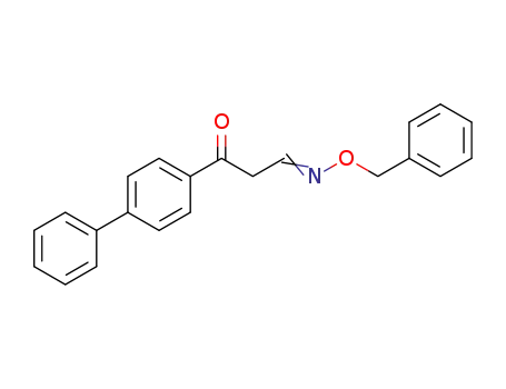 2-Propen-1-one, 1-[1,1'-biphenyl]-4-yl-3-[(phenylmethoxy)amino]-, (Z)-