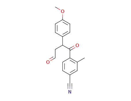4-(2-(4-methoxyphenyl)-4-oxobutanoyl)-3-methylbenzonitrile